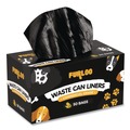 Trash & Waste Bins | Furloo FLO22 26 in. x 33 in. 13-Gallon Open-Face Heavy Duty Dog Waste Station Can Liners - Black image number 2