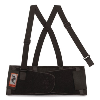 Ergodyne 11096 Proflex 1650 Economy Elastic Back Support (2x-Large/ Black)