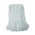 Office Jansan | Boardwalk BWK2016R #16 Cut-End Rayon Fiber Value Standard Mop Head - White (12/Carton) image number 1