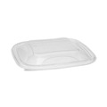 Cups and Lids | Pactiv Corp. SACLD07 EarthChoice Recycled PET Lid for 24 - 32 oz. Container Bases - Clear (300/Carton) image number 0