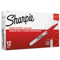 Permanent Markers | Sharpie 32702 Fine Bullet Tip Retractable Permanent Marker - Red (1-Dozen) image number 0