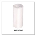 Trash Bags | GEN VNR334016N-500 High Density Can Liners, 33 gal, 16 mic, 33-in x 39-in, Natural, Interleaved Roll, 500/Carton image number 2