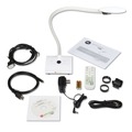 Office Jansan | GBC DCV10001 6.1 in. x 6.53 in. x 11.57 in. Discovery 1100 Document Camera image number 4
