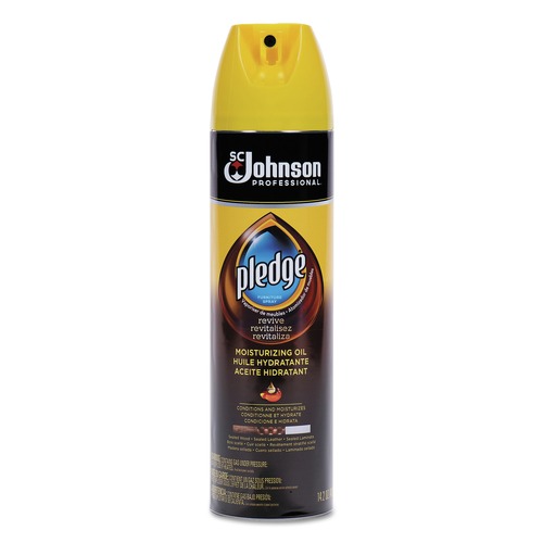Office Jansan | Pledge 697264 14.2 oz. Can Revive Moisturizing Oil Furniture Polish image number 0