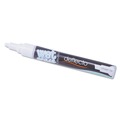 Office Jansan | Deflecto SMA510-V4-WT Wet Erase Markers with Medium Chisel Tip - White (4/Pack) image number 5