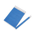 Bulk Savings Pricing 1 | Advantus 75442 10 in. x 0.75 in. Sequentially Numbered Crowd Management Wristbands - Blue (100/Pack) image number 2