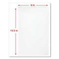 Office Jansan | Universal UNV84630 9 in. x 14.5 in. 3 mil Laminating Pouches - Gloss Clear (25/Pack) image number 4