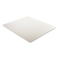 Cleaning & Janitorial Supplies | Deflecto CM13443F DuraMat Moderate Use Low Pile Carpet Flat Rectangle 46 in. x 60 in. Chair Mat - Clear image number 1
