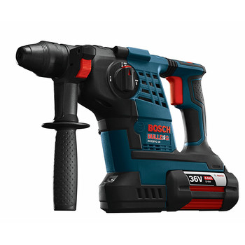 Factory Reconditioned Bosch 36V Cordless Lithium-Ion 1-1/8 in. SDS-Plus Rotary Hammer Kit