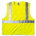 Safety Vests | Ergodyne 21055 GloWear 8210Z Class 2 Polyester Mesh Economy Vest - Large to X-Large/Lime image number 0