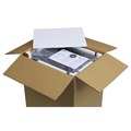  | Alera ALEPABFPY 14.96 in. x 19.29 in. x 21.65 in. 2-Drawers Box/Legal/Letter Left/Right File Pedestal - Putty image number 6