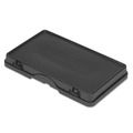 Cleaning Carts | Rubbermaid Commercial FG617900BLA Plastic Storage/Trash Compartment Cover - Black image number 0