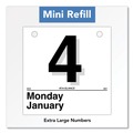  | AT-A-GLANCE K1-50 12-Month: Jan 2026 to Dec 2026 6 in. x 6 in. Today Is Daily Wall Calendar Refill - White Sheets image number 2