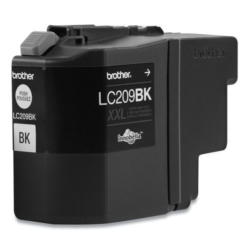  | Brother LC209BK 2400 Page-Yield LC209BK Innobella Super High-Yield Ink - Black image number 0