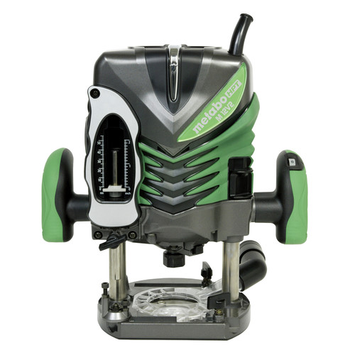 Plunge Base Routers | Metabo HPT M12V2M 3-1/4 HP Variable Speed Plunge Base Router image number 0
