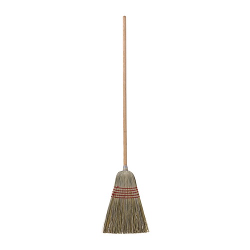 Brooms | Boardwalk BWKBR10004 53-1/2 in. Corn/Fiber Lobby Brooms - Natural (6/Carton) image number 0
