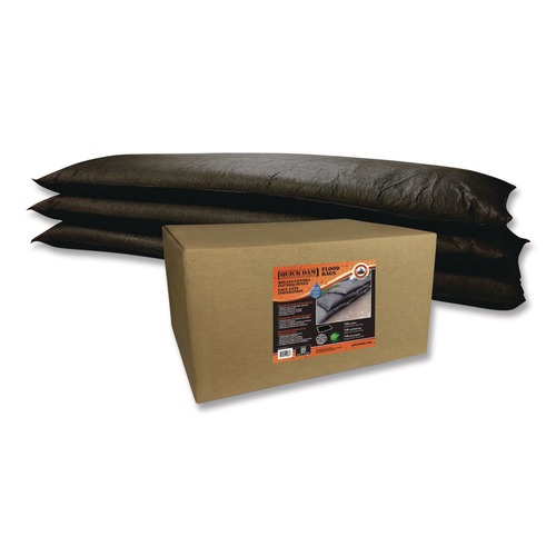 Safety Equipment | Quick Dam QD1248-25 Flood Bags, 12-in x 48-in x 3.5-in, 25/Box image number 0