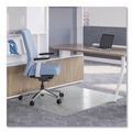 Cleaning & Janitorial Supplies | Deflecto CM1K142OCB 36 in. x 48 in. OceanMat Carpet Chair Mat - Clear image number 4
