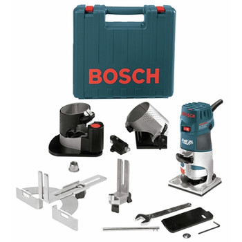Bosch PR20EVSNK 120V 5.7 Amp 1 HP Colt Variable-Speed Corded Palm Router Installer Kit