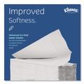 Cleaning & Janitorial Supplies | Kleenex 13254 9.4 in. x 12.4 in. Premiere Folded Towels - White (25/Carton) image number 3
