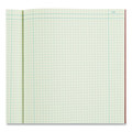 Office Jansan | National 43648 75 Sheets 11.75 in. x 9.25 in. Quadrille Rule (4 sq-in.) Computation Notebook - Brown Cover image number 3
