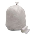 Trash Bags | GEN VNR243308N High Density Can Liners, 16 gal, 8 mic, 24-in x 31-in, Natural, Interleaved Roll, 50 Bags/Roll, 20 Rolls/Carton image number 3