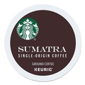 Coffee | Starbucks 12565254 0.4 oz Coffee K-Cups - Sumatra (96/Carton) image number 0