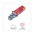 Staples | Universal UNV79000VP 0.25 in. x 0.5 in. Standard Chisel Point Staples - Steel (25000/Pack) image number 6