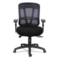  | Alera ALEEN4217 Eon Series Mid-Back Cushioned Multifunction Mesh Chair - Black image number 0