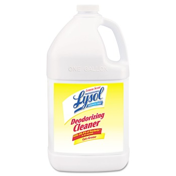 PRODUCTS | Professional LYSOL Brand 36241-76334 Disinfectant Deodorizing Cleaner Concentrate, 1 gal Bottle, Lemon Scent