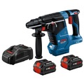 Rotary Hammers | Factory Reconditioned Bosch GBH18V-24CK24-RT 18V Lithium-Ion Brushless Connected 1 in. Cordless SDS-Plus Bulldog Rotary Hammer with 2 Batteries (8 Ah) image number 0