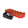 Tapes & Adhesives | Scotch 600K-C60 0.75 in. x 83.33 ft. 1 in. Core Tape Value Pack with Black Dispenser - Transparent (12/Pack) image number 0