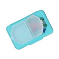 Office & Office Supplies | C-Line 48500 8.25 in. x 5.43 in. x 2.43 in. 3 Compartments Storage Box - Assorted Colors (12/Carton) image number 3