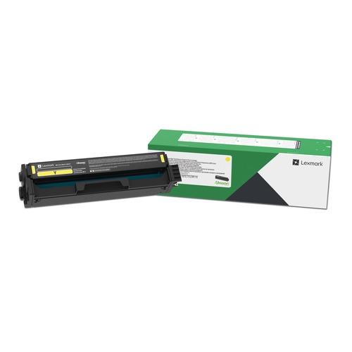 Ink & Toner | Lexmark C3210Y0 C3210Y0 1,500 Page-Yield Return Program Toner - Yellow image number 0