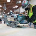 Miter Saws | Makita GSL02Z 40V max XGT Brushless Lithium-Ion 8-1/2 in. Cordless  AWS Capable Dual-Bevel Sliding Compound Miter Saw (Tool Only) image number 10