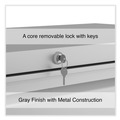 Office & Office Supplies | Alera 25506 42 in. x 18.63 in. x 40.25 in. 3 Legal/Letter/A4/A5 Size Lateral File Drawers - Light Gray image number 7