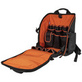 Cases and Bags | Klein Tools 55482 Tradesman Pro Tool Station 17.25 in. Tool Bag Backpack image number 6