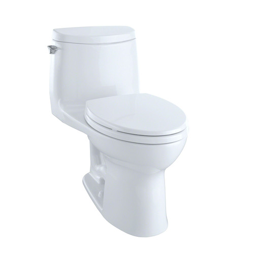 Fixtures | TOTO MS604114CUFG#01 UltraMax II One-Piece Elongated 1.0 GPF Toilet (Cotton White) image number 0