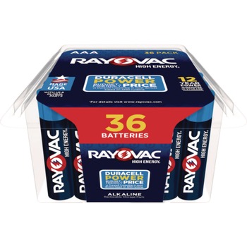 Rayovac Alkaline AAA Batteries (36/Pack)