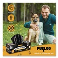 Trash & Waste Bins | Furloo FLO210 8 in. x 13 in. Open-Face Commercial Grade Dog Waste Station Refill Bags - Black (2000/Carton) image number 6