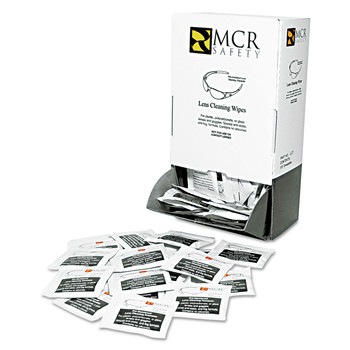 MCR Safety LCT Lens Cleaning Towelettes (100/Box)