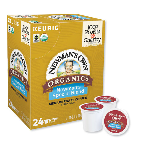 Office Jansan | Newman's Own Organics 5000373975 Coffee K-Cups - Special Blend (24/Box) image number 0