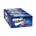 Snacks | Trident 131469 Sugar-Free Gum - Perfect Peppermint (12/Carton) image number 1