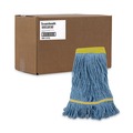 New Year New Savings! Save $25 off $150 | Boardwalk BWK501BL 5 in. Headband Super Loop Wet Mop Head - Small, Blue (12/Carton) image number 2