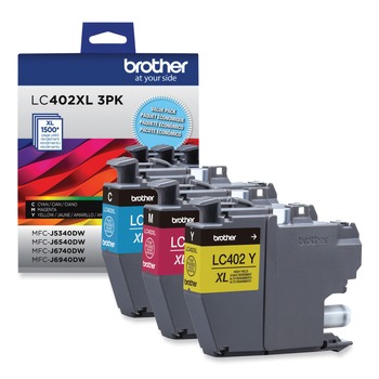 Brother 1,500 Page-Yield High-Yield Ink - Cyan/Magenta/Yellow (3/Pack)