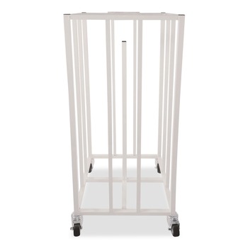 Champion Sports 20 in. x 20 in. x 48 in. Deluxe Vertical Ball Cage - White