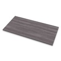  | Fellowes Mfg Co. 9650101 60 in. x 30 in. Levado Laminate Table Top - Gray Ash image number 0