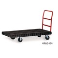 Utility Carts | Rubbermaid Commercial FG443610BLA 24 in. x 48 in. 1200 lbs. Capacity Heavy-Duty Platform Truck Cart - Black image number 2