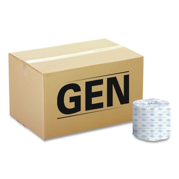 GEN 1-Ply Septic Safe Bath Tissue - White (1000 Sheets/Roll, 96 Rolls/ Carton)
