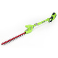 Hedge Trimmers | Greenworks 22342 40V G-MAX Lithium-Ion 20 in. XR Dual Action Hedge Trimmer (Tool Only) image number 2